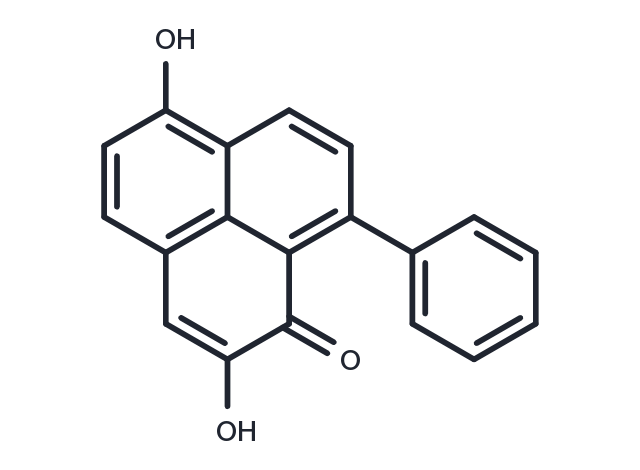Lachnanthocarpone Chemical Structure
