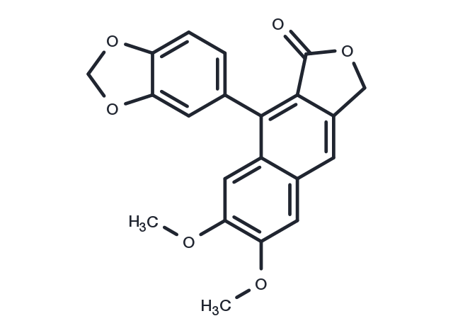Justicidin B Chemical Structure
