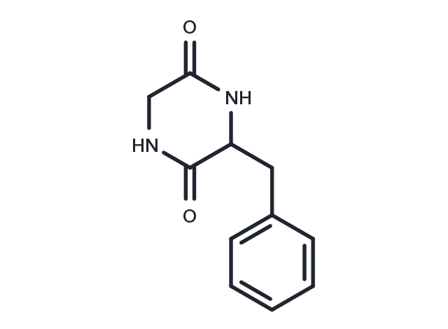Cyclo(Phe-Gly) Chemical Structure