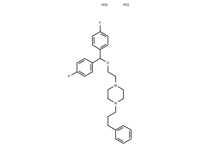 Vanoxerine dihydrochloride Chemical Structure