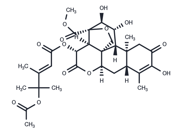 Bruceantinol Chemical Structure
