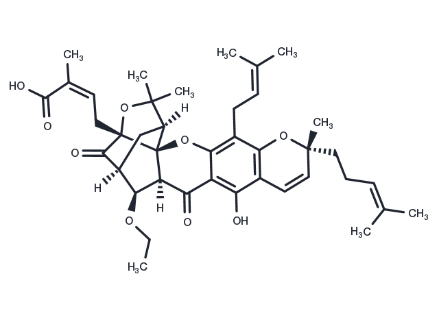Gambogic acid B Chemical Structure