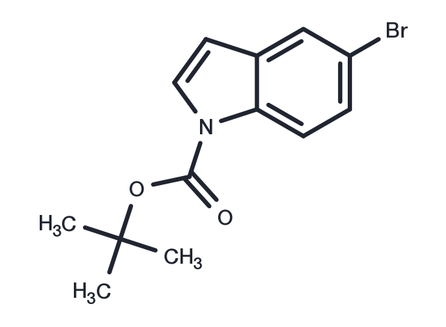 tert-Butyl5-bromo-1H-indole-1-carboxylate Chemical Structure
