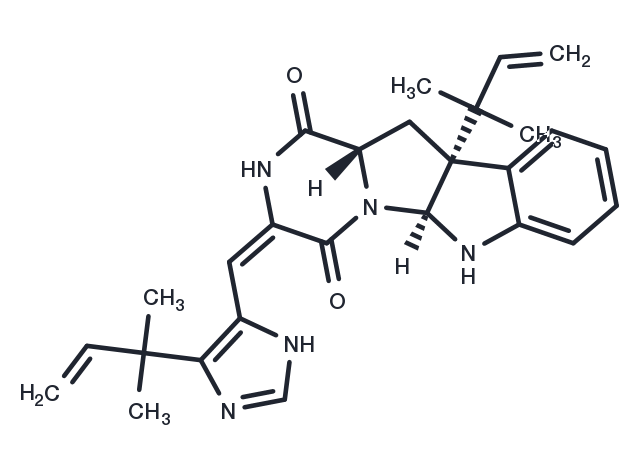 Roquefortine E Chemical Structure