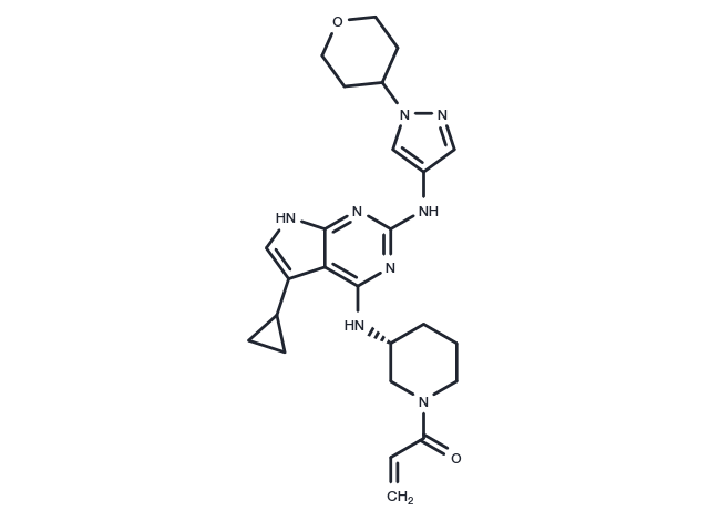 JAK3/BTK-IN-2 Chemical Structure
