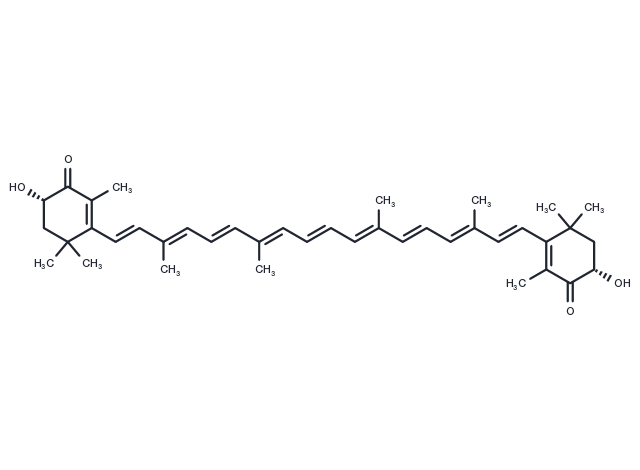 Astaxanthin Chemical Structure