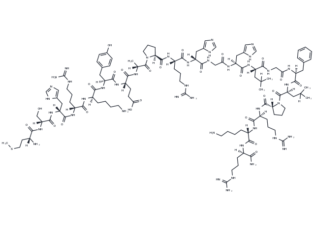 Ribosomal protein L3 peptide (202-222) amide Chemical Structure