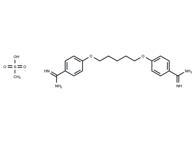 Pentamidine dimesylate Chemical Structure