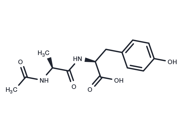 Acetylalanyltyrosine Chemical Structure