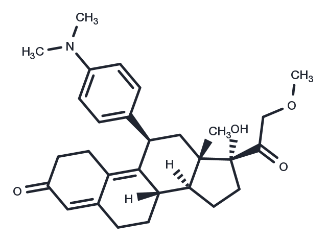Telapristone Chemical Structure