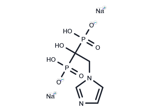 Zoledronate disodium Chemical Structure