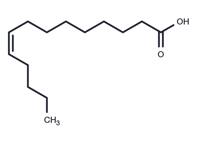 Myristoleic acid Chemical Structure