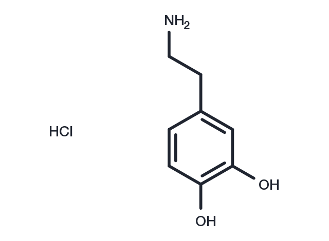 Dopamine hydrochloride Chemical Structure