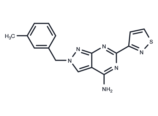 Adenosine receptor antagonist 3 Chemical Structure