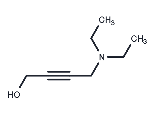 4-Diethylamino-2-butyn-1-ol Chemical Structure