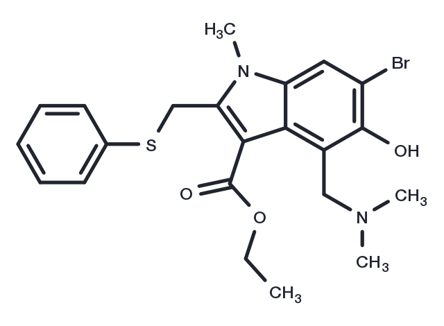 Arbidol Chemical Structure