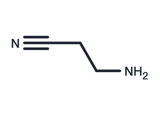 β-Aminopropionitrile Chemical Structure