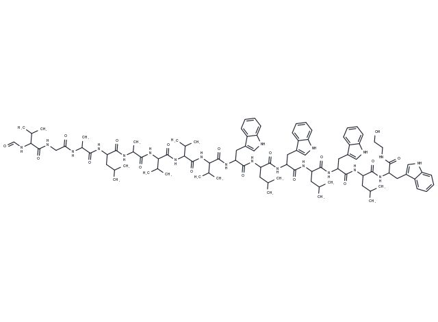 Gramicidin A Chemical Structure