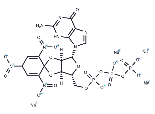 TNP-GTP sodium Chemical Structure