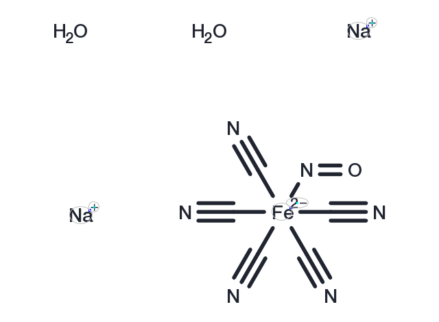 Nitroprusside disodium dihydrate Chemical Structure