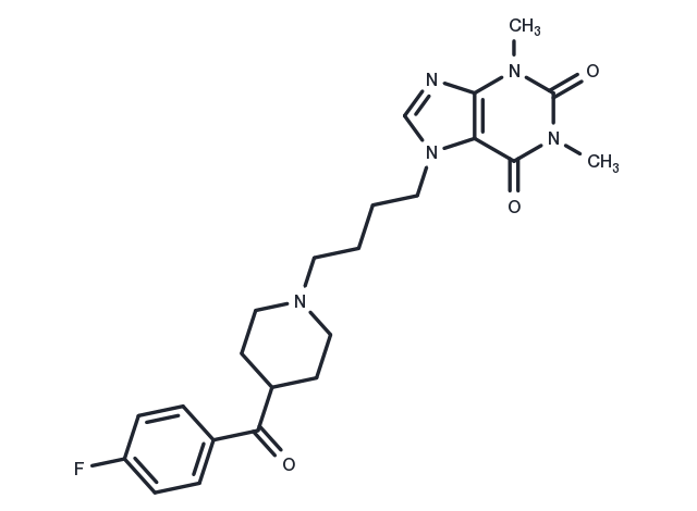 Perbufylline Chemical Structure
