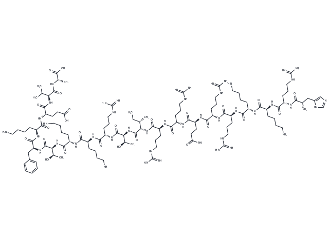 eNOS pT495 decoy peptide Chemical Structure