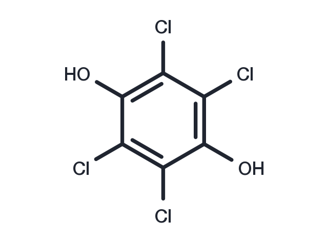 Tetrachlorohydroquinone Chemical Structure