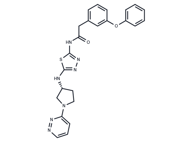 Glutaminase C Inhibitor 11 Chemical Structure
