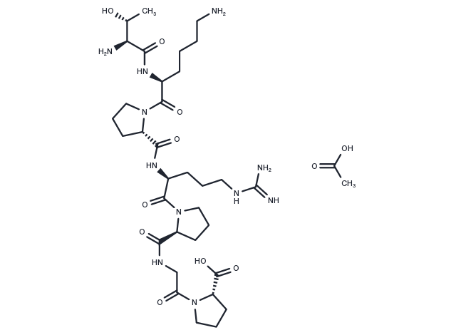 Selank Acetate（129954-34-3，free） Chemical Structure