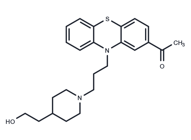 Piperacetazine Chemical Structure
