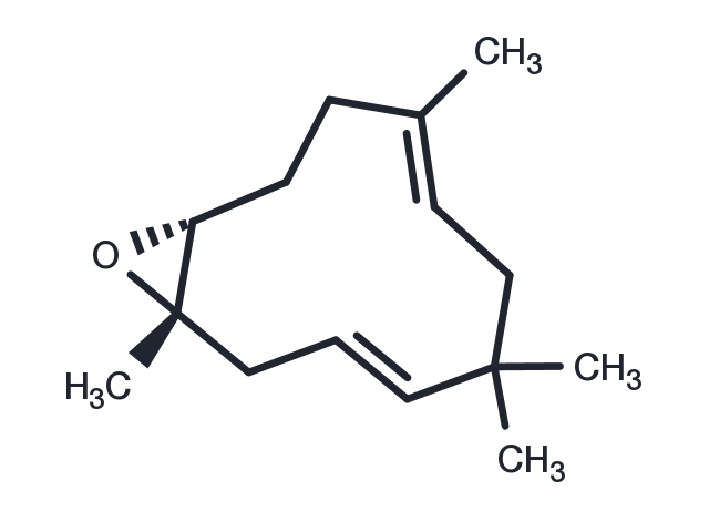 Humulene epoxide II Chemical Structure
