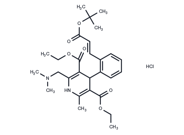Teludipine hydrochloride Chemical Structure