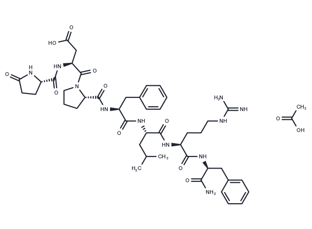 Phe-Met-Arg-Phe Like Peptide acetate Chemical Structure