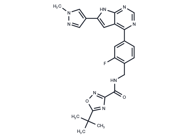 BTK inhibitor 1 Chemical Structure