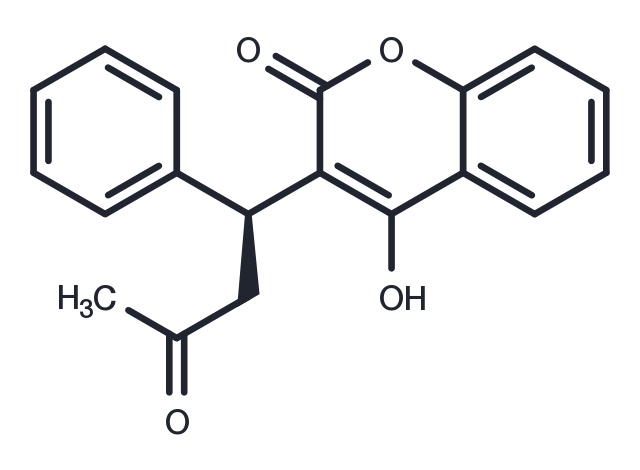 (S)-Warfarin Chemical Structure