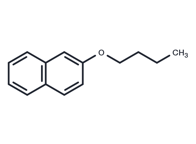 Butyl beta-naphthyl ether Chemical Structure