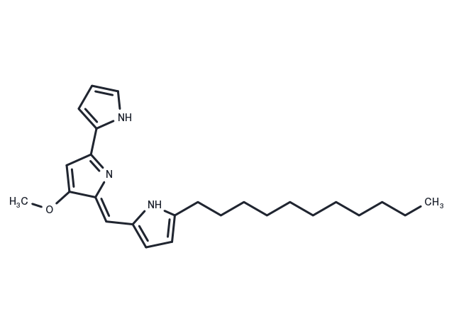 Undecylprodigiosin Chemical Structure