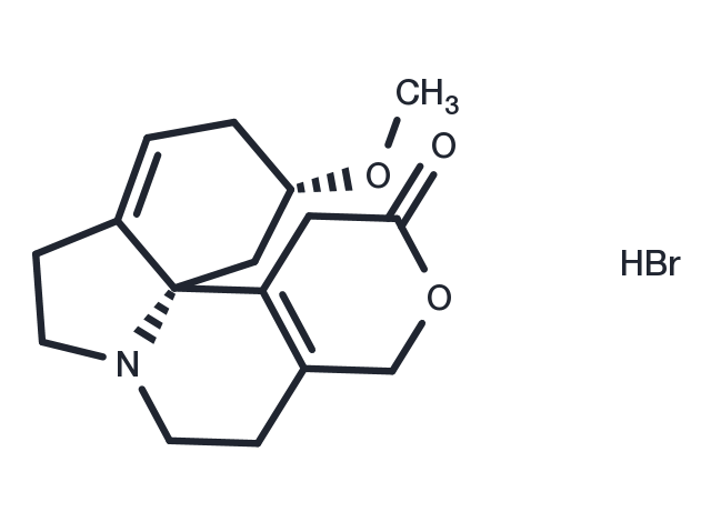 Dihydro-β-erythroidine hydrobromide Chemical Structure