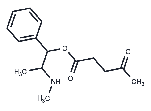 Ephedrine levulinate Chemical Structure