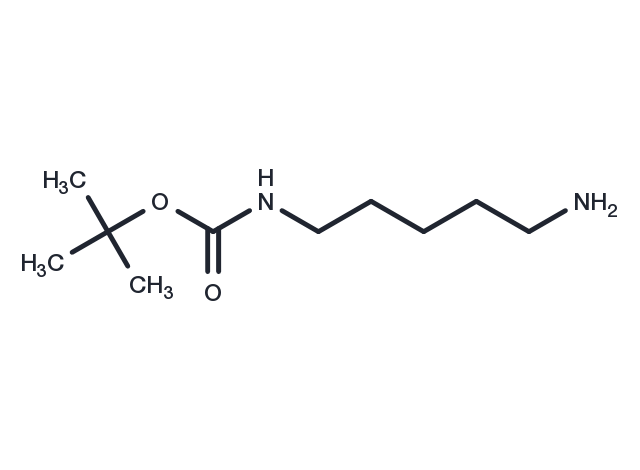 NH2-C5-NH-Boc Chemical Structure