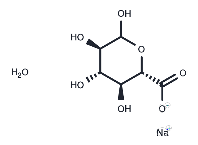 D-Glucuronic acid sodium salt monohydrate Chemical Structure