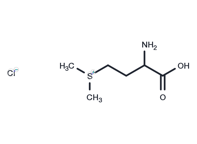 DL-Methionine Methylsulfonium Chloride Chemical Structure