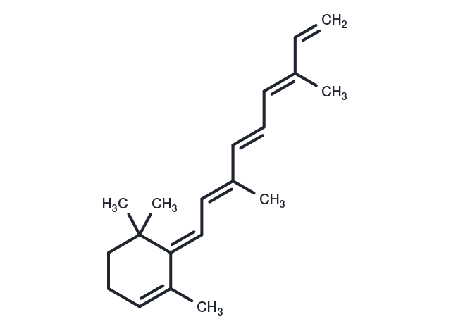 all-trans-Anhydro Retinol Chemical Structure