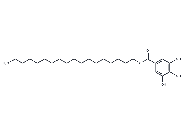 Stearyl gallate Chemical Structure
