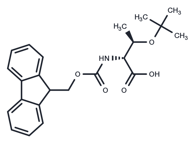 Fmoc-D-Allo-Thr(tBu)-OH Chemical Structure