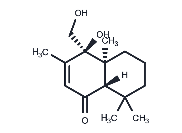 9alpha,11-Dihydroxydrim-7-en-6-one Chemical Structure