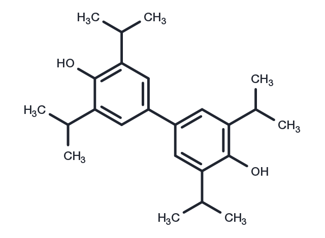 Dipropofol Chemical Structure