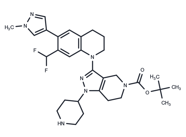 Piperidine-GNE-049-N-Boc Chemical Structure