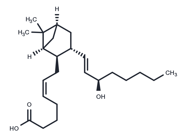 15(R)-Pinane Thromboxane A2 Chemical Structure