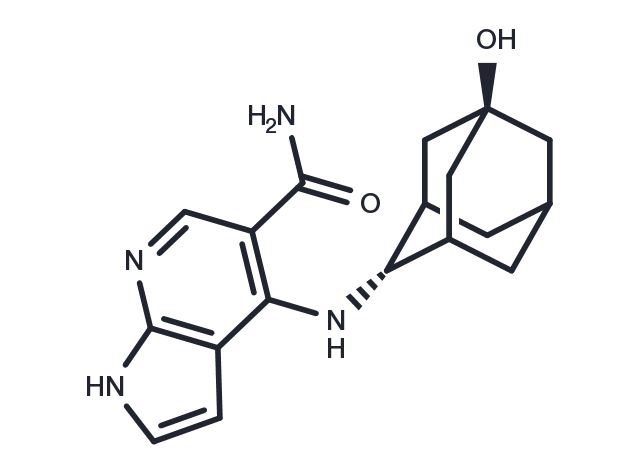 Peficitinib Chemical Structure